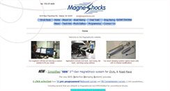 Desktop Screenshot of magneshocks.com