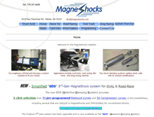 Tablet Screenshot of magneshocks.com